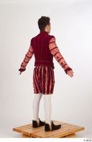  Photos Man in Historical Gothic Suit 1 Ghotic Suit Medieval Clothing Red and White a poses whole body 0007.jpg